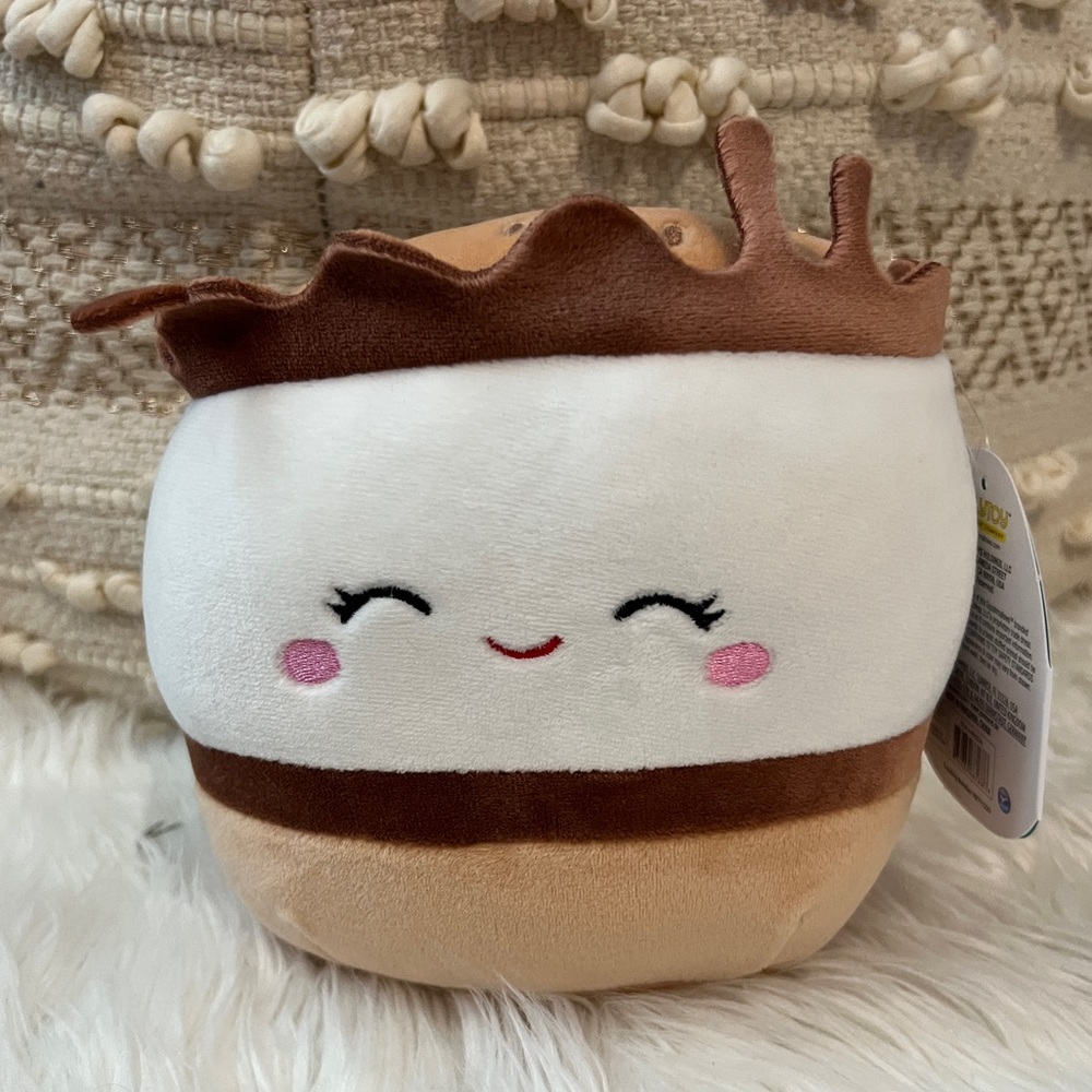 Squishmallow 7.5” Carmelita the S’more, 2022